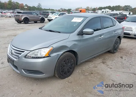 2014 Nissan Sentra Sv из США, поврежденный, VIN 3N1AB7AP3EY234555